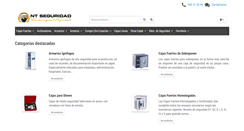 Desktop Screenshot of ntseguridad.com